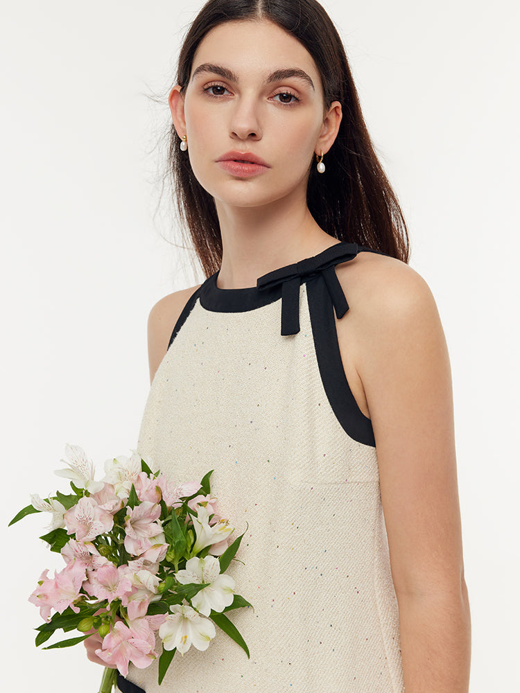 Sequins A-Line Women Mini Dress GOELIA