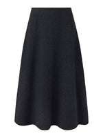 Shirt And Knit Sweater Vest And Skirt Three-Piece Set GOELIA