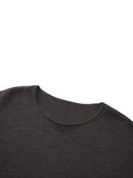 Loose Fit H-Line Round Neck Unisex Sweater GOELIA