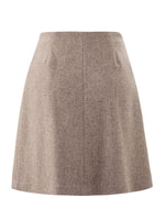 [Preview] Washable Cashmere Wool Blend Women Skirt GOELIA