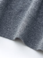 100% Wool Beaded Round Neck Women Cardigan GOELIA