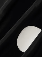 16 Momme Mulberry Silk Polka Dots Printed A-Line Women Half Skirt GOELIA