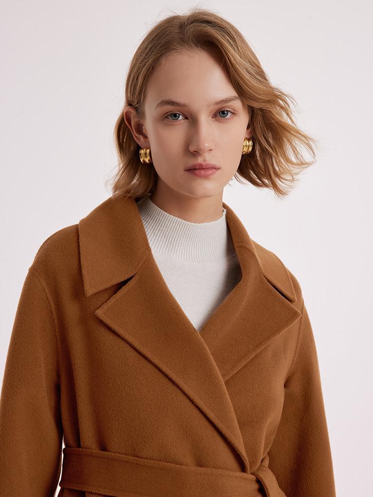 Wool And Cashmere Double-Faced Coat GOELIA