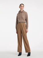 Pure Cashmere Hooded Sweater With Detachable Hat GOELIA