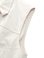 [Preview] Stand Collar Padded Women Zip-Up Vest GOELIA