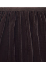 Velvet A-Line Elastic Waist Women Skirt GOELIA