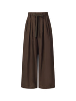 100% Linen Loose Fit Unisex Barrel Leg Pants GOELIA