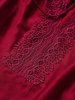 Tencel Blend Embroidered Square Neck Women Blouse GOELIA