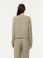 Stretch Double-Breasted Women Jacket GOELIA