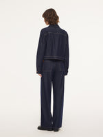 Denim Single-Breasted Women Jacket GOELIA