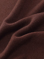 Cashmere Mulberry Silk Tencel Blend Women Knit Top GOELIA