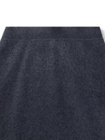 100% Wool A-Line Women Flared Skirt GOELIA