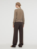 Brushed Cashmere Women Cardigan GOELIA