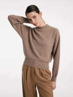 Pure Cashmere Hooded Sweater With Detachable Hat GOELIA