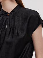 16MM Xiang Yun Silk Women Cap Sleeve Top GOELIA