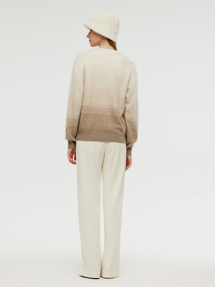 グラデーションブラッシュカシミヤニット – GOELIA