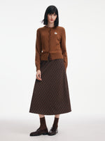 Vintage Plaid A-Line Women Skirt GOELIA