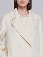 [Preview] Cashmere Wool Blend Tailored Double-Faced Women Coat GOELIA