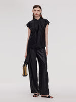 16MM Xiang Yun Silk Women Cap Sleeve Top GOELIA