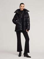 Waterproof And Windproof Unisex Hooded Goose Down Jacket GOELIA