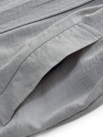 [Preview] Triacetate Blend Drawstring Waist Women Trench Coat GOELIA