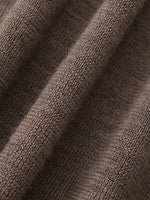 Machine Washable Wool Turtleneck Women Knit Top GOELIA