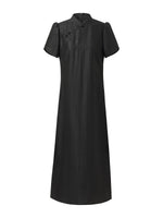 18MM Xiang Yun Silk Women Qipao Maxi Dress GOELIA