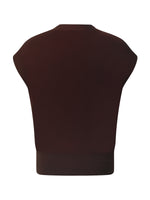 Lyocell Blend V-Neck Women Cardigan With Ribbon GOELIA