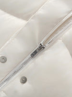 Windproof Magnetic Snap Goose Down Jacket GOELIA