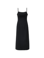Back Twisted Spaghetti Strap Dress With Detachable Bra Pads GOELIA