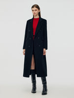 Cashmere Wool Double-Faced Women Overcoat GOELIA