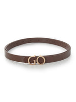 GO Letter Small Size Women Leather Belt GOELIA