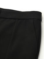 Mid-Rise Slit Micro-Flared Women Pants GOELIA