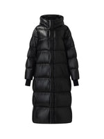Windproof Warm Hooded Long Goose Down Coat GOELIA