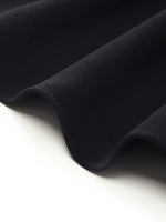 Triacetate V-Neck Ruched Women Midi Dress GOELIA