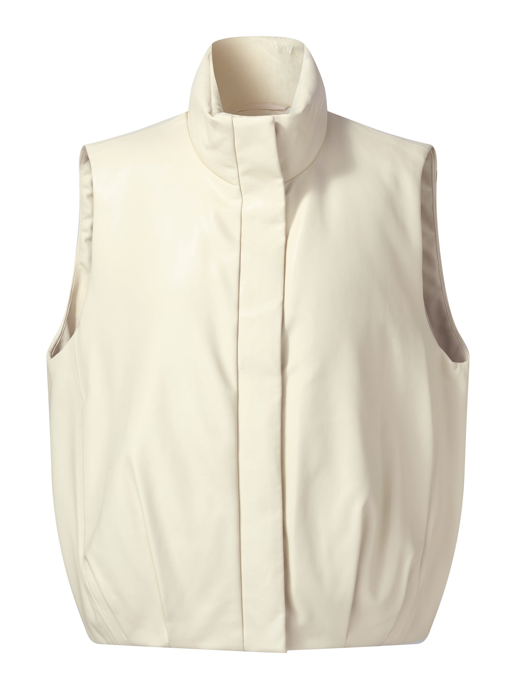 [Preview] Eco-friendly Leather Goose Down Vest GOELIA