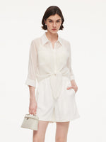 Four-Way Stretch Women A-Line Shorts GOELIA