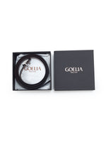 GO Letter Women Leather Belt Size Small GOELIA