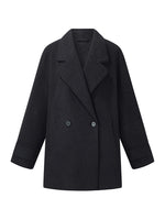 Wool Yak Blend Double-Faced Unisex Coat GOELIA
