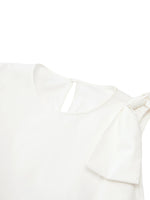 [Preview] Ruffle Sleeveless Women Maxi Dress With Detachable Bowknot GOELIA