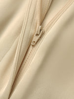 Acetate Straight Full Length Women Pants GOELIA