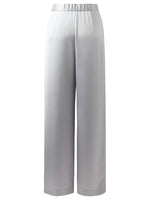 Acetate Straight Glossy Women Pants GOELIA
