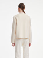 [Preview] Cashmere Wool Double-Faced Women Cropped Coat GOELIA
