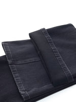 Brushed Denim Women Flared Jeans GOELIA