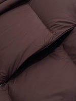 Cocoon Hooded Long Goose Down Puffer Coat GOELIA