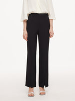 Four-Way Stretch Front Slit Women Micro-Flared Pants GOELIA