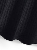 100% Washable Wool Mock Neck Women Knit Top GOELIA