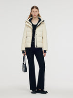 Drawstring Hooded Goose Down Jacket GOELIA