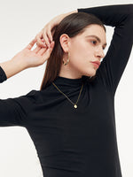 Tencel Stretch Women Knit Top GOELIA
