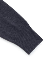 100% Wool Boat Neck Women Knit Mini Dress With Belt GOELIA